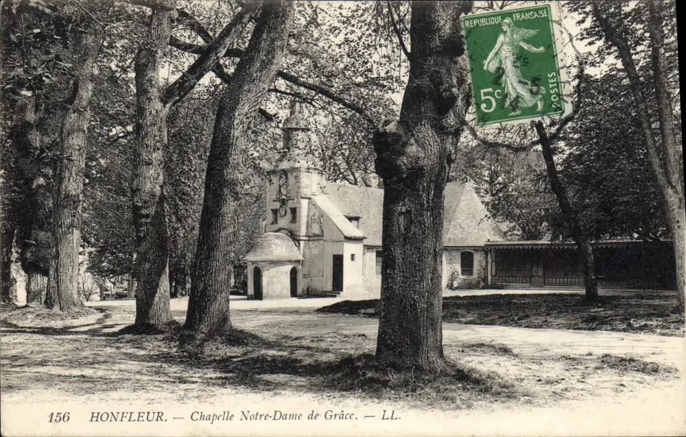 Honfleur — Capela Nossa Senhora da Graça — LL. — n° 156 - Frente