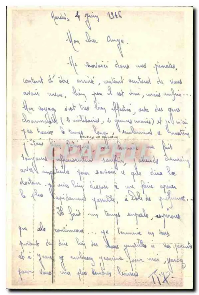 गुलाब — पानी की बूंदों के साथ — अज्ञात प्रकाशक, श्रृंखला संख्या दृश्यमान नहीं - पीछे