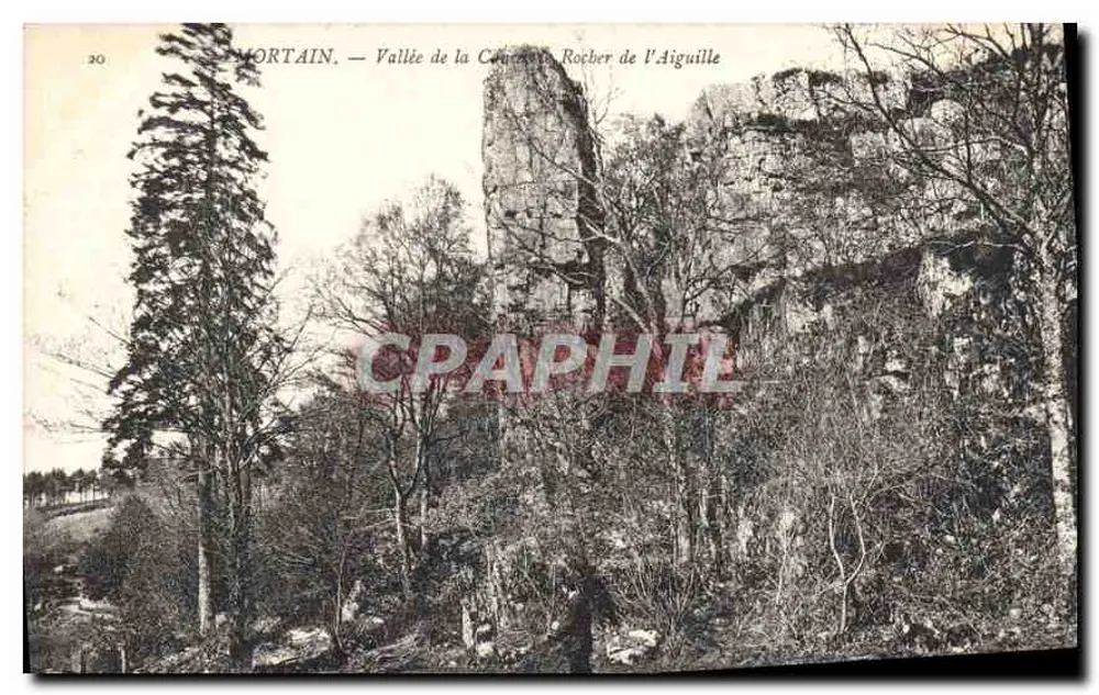 MORTAIN — Tal der Cère, Fels der Nadel - Vorderseite