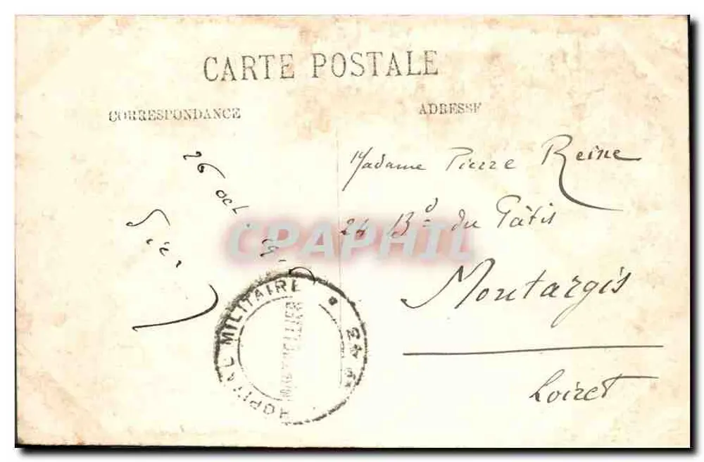 Montpellier — Os Jardins do Peyron — LL. — Spirit. - Verso