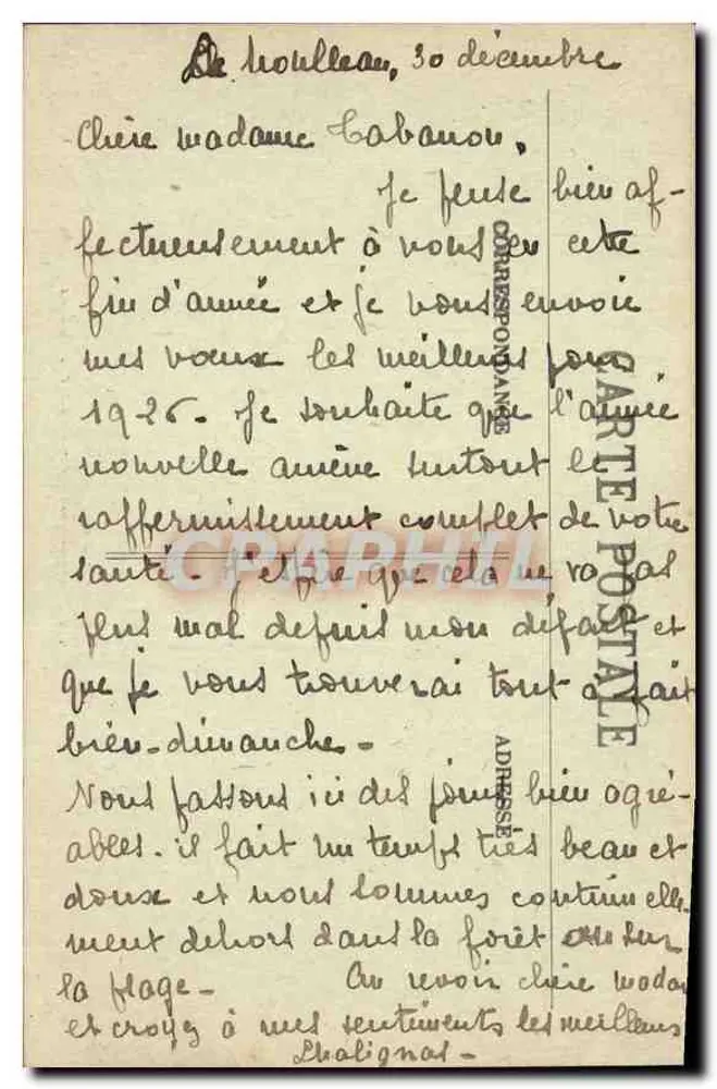 Arcachon — Kiefern am Rand des Beckens — Phototypie Marcel Delbouy, Bordeaux, n° 453 - Rückseite