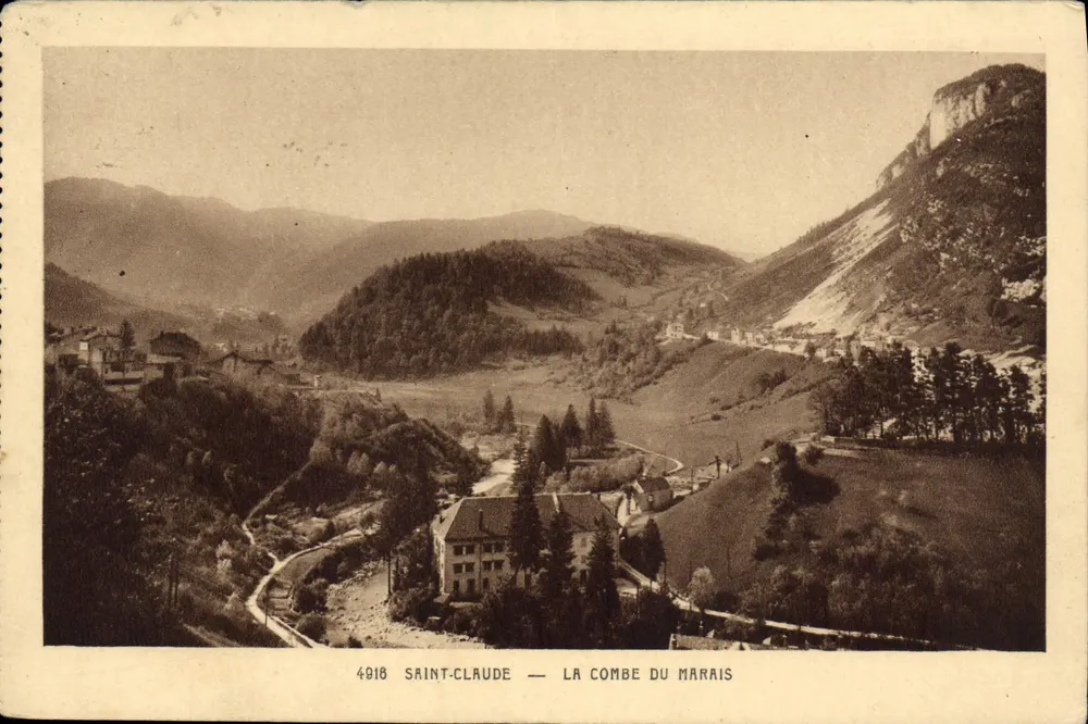 Saint-Claude — La Combe du Marais — Édition Braun - Frente