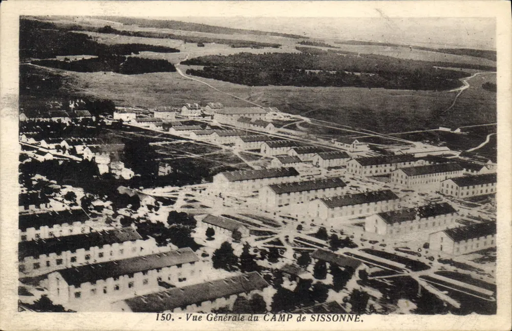 Campo de Sissonne — Vista Geral — Phototypie Mirecourt, n°150 - Frente