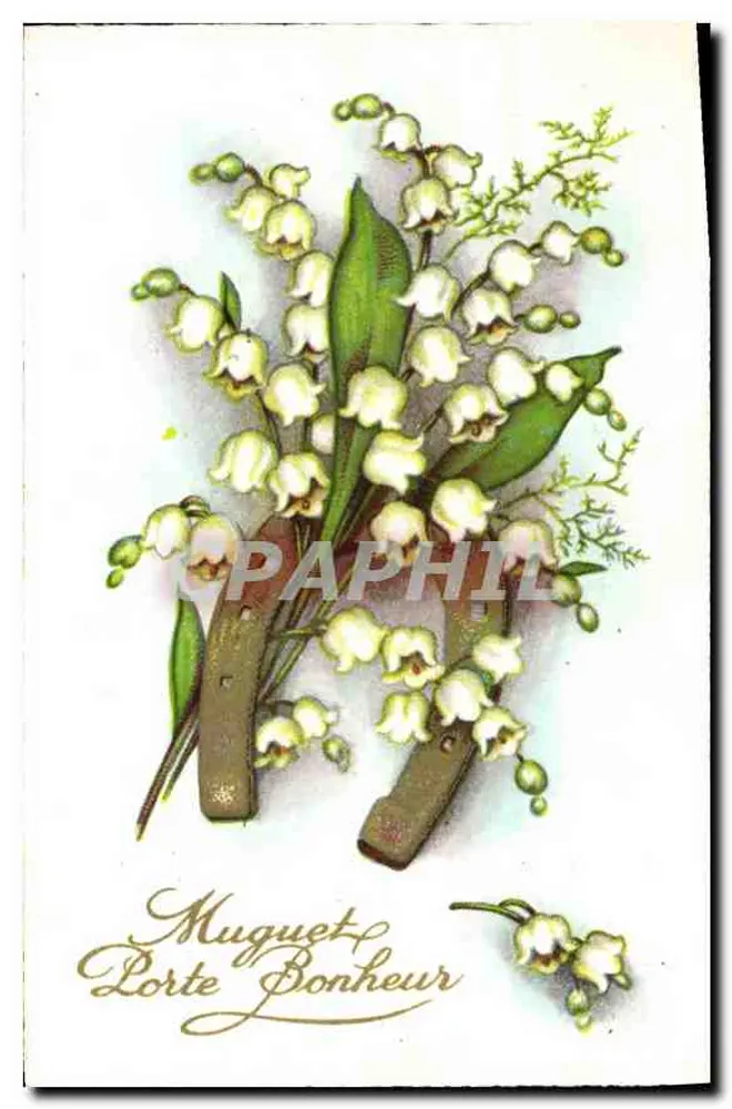 Muguet — Porta da Felicidade — editor desconhecido, série não identificada - Frente
