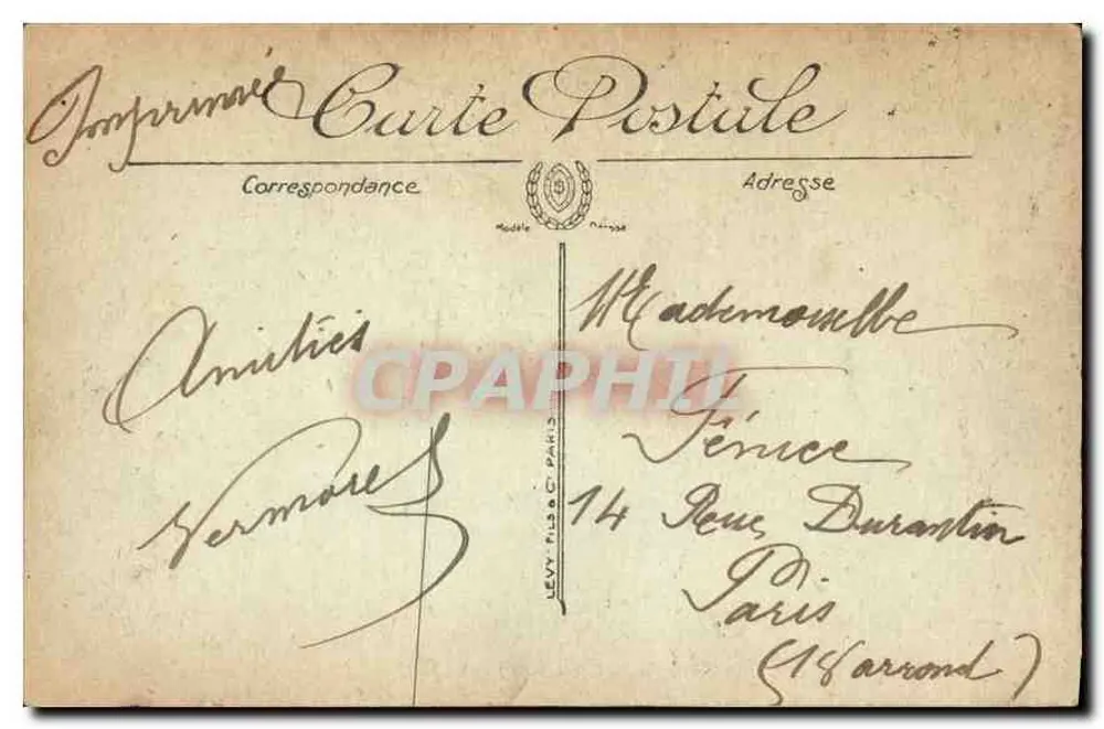 La Rochelle — Saída do Porto — LL. — Editor LL. n°160 - Verso
