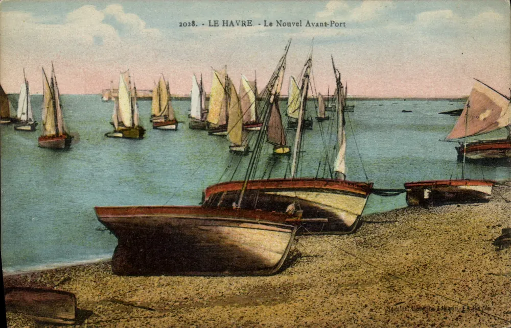 Le Havre — Der Neue Hafenarm — Verlag: G. Lévy & Cie, n° 2028 - Vorderseite