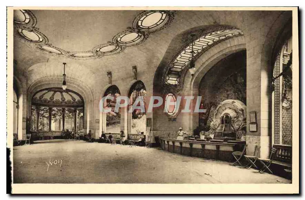 Vichy (Allier) — Le Hall et la Buvette des Célestins — Les Éditions d'Art Yvon, Paris - Vorderseite