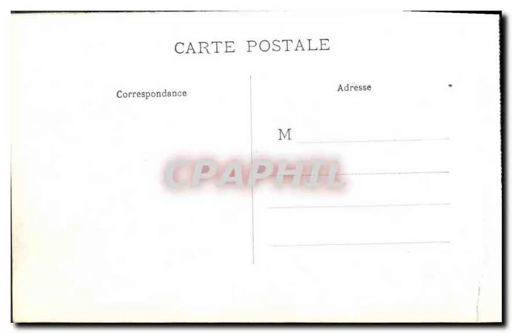 Montpellier - Perspectiva da rua Nacional — Edição G. Couvelles & Cie, Montpellier, n°8 - Verso
