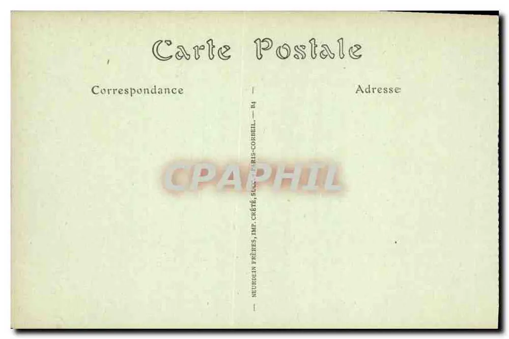 Nîmes — Vista geral — Néoudien Frères, Impr. Créte, 44, Bis-Corbell - Verso