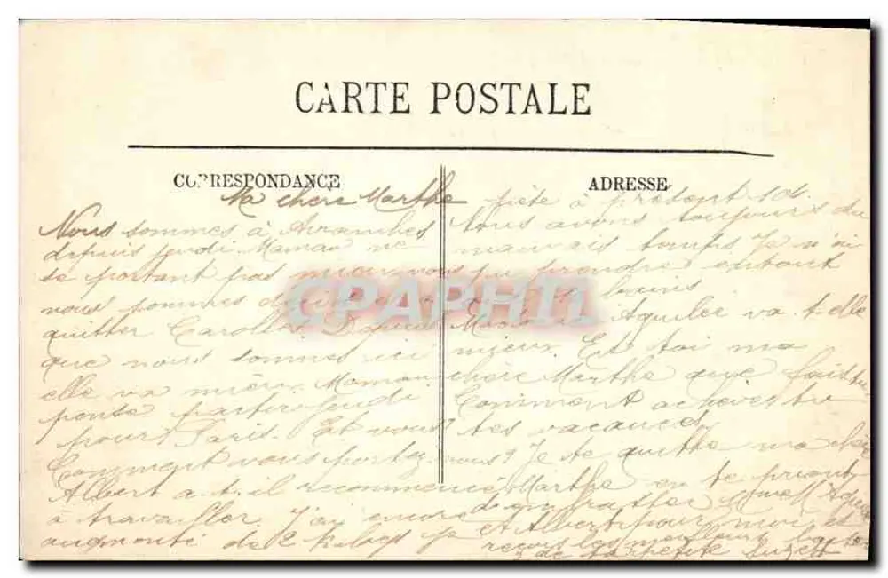 Avranches — Rue des Trois-Rois — LL - Verso