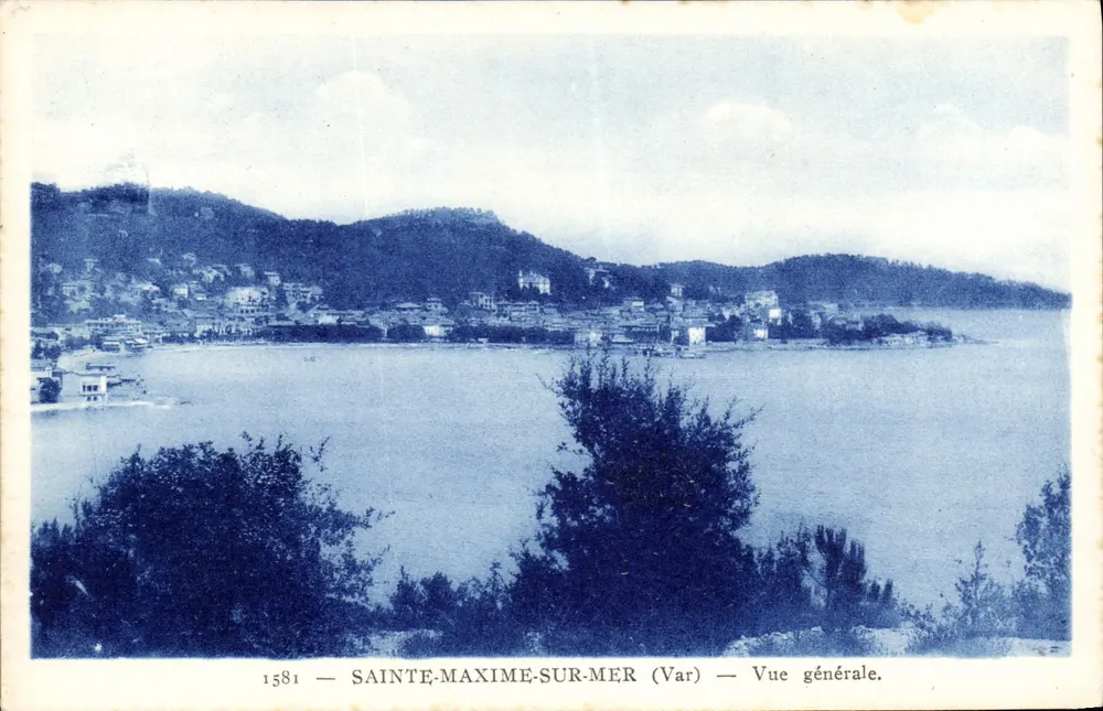 Sainte-Maxime-sur-Mer (Var) — Vista geral — n° 1581 - Frente