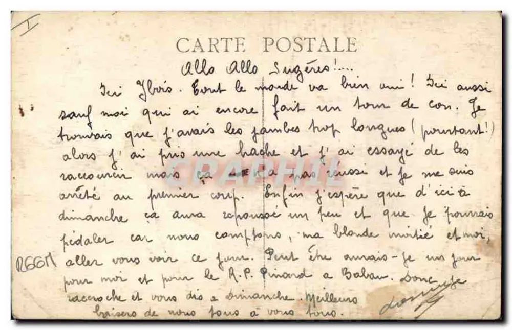 Marselha — Elevadores de N.-D. de la Garde — Dickey & N.D. de la Garde - Verso