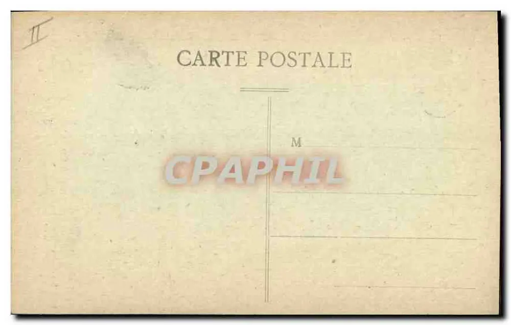 Anseille — Sonderausgabe der Basilika — N.-D. de la Garde, 9. September 1880 - Rückseite