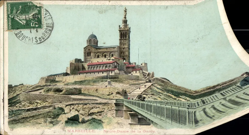 Marselha — Nossa Senhora da Guarda — editor Bouches-du-Rhône, n° S311 - Frente