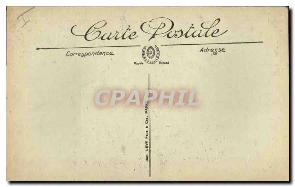Marseille — A Igreja dos Reformados — LL - Verso