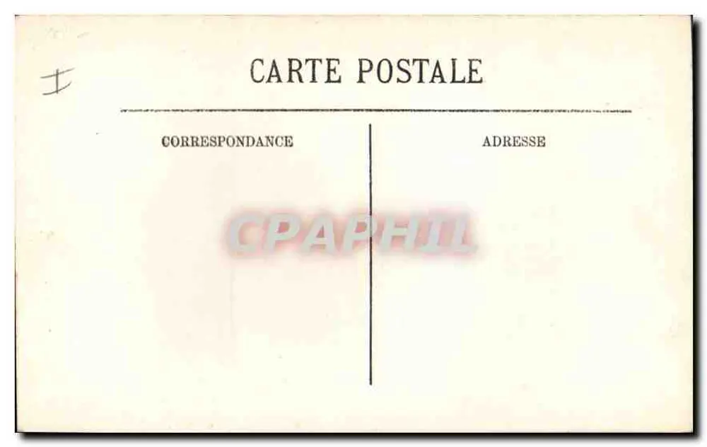 Marseille — A Igreja dos Reformados — Selecta, n° 182 - Verso