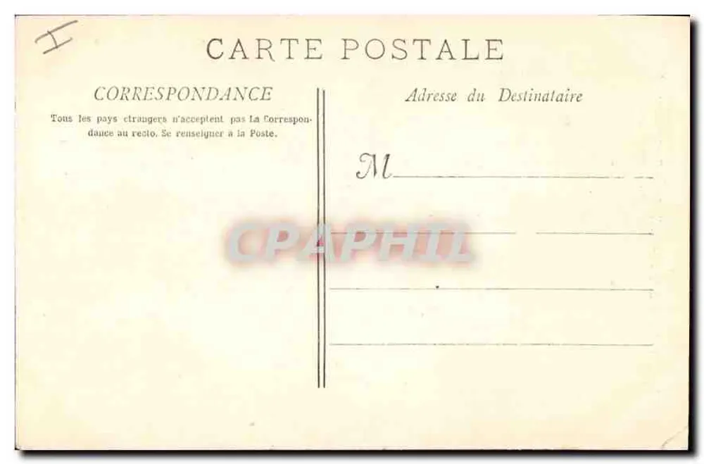 Marseille - Die Kirche Saint-Vincent-de-Paul (Die Reformierten) — Edition der Samaritaine, n°1 - Rückseite