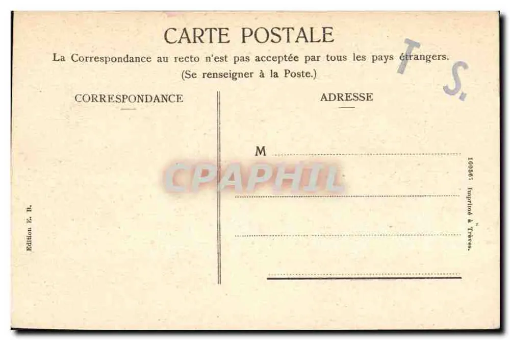 Marseille - A ense da Profecia & Roubion — Edição E. B. - Verso