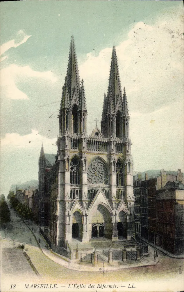 Marselha — A Igreja dos Reformados — LL. — n°18 - Frente