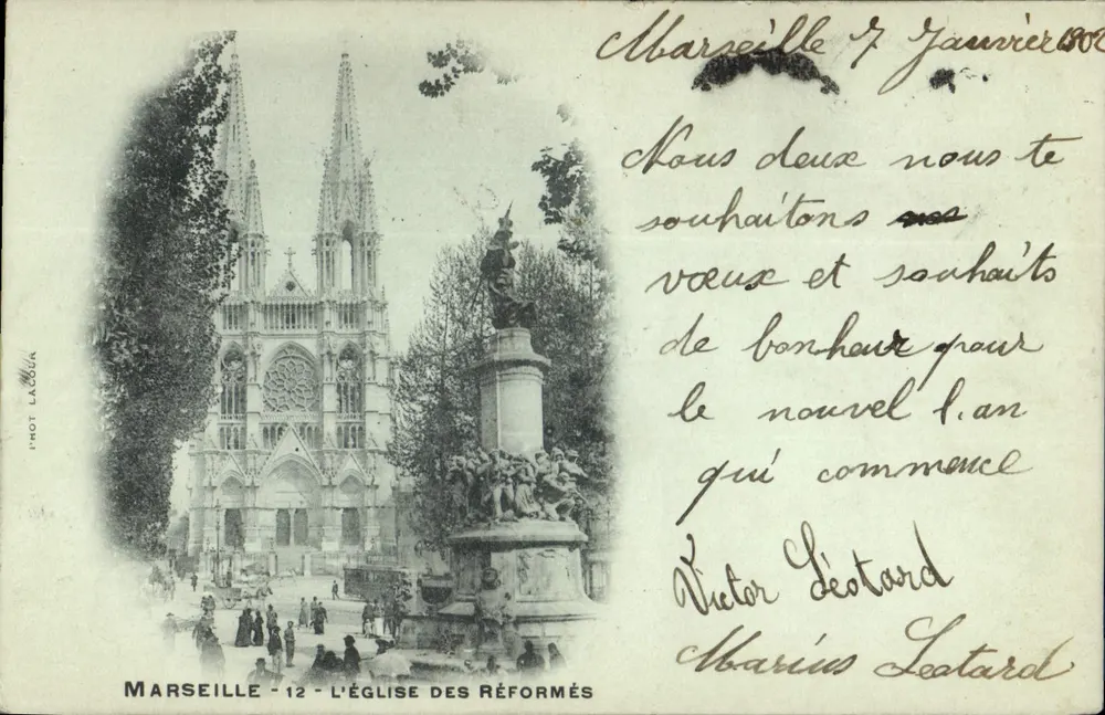 Marsiglia - La Chiesa dei Riformati — Fot. Lacuia, n°12 - Recto