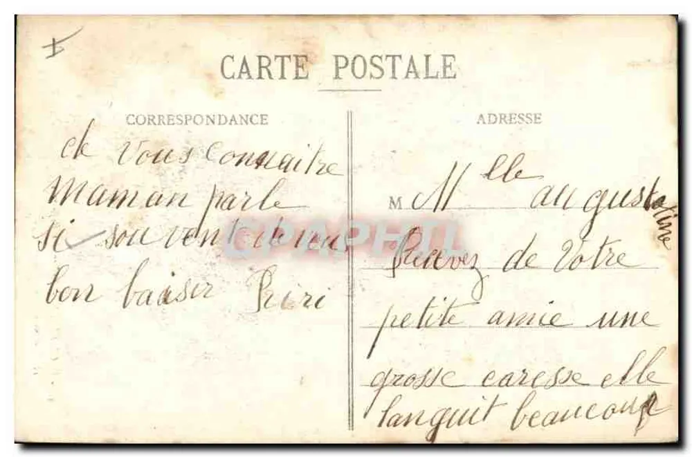 Marseille — Reformierte Kirche und Denkmal der Mobiles — JF - Rückseite