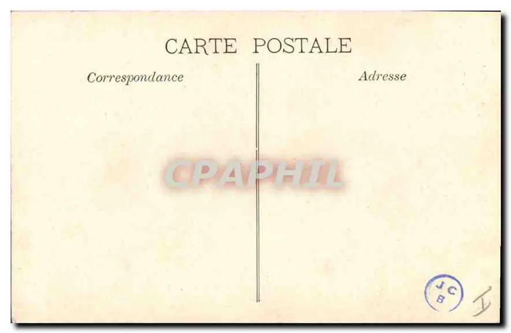 Marseille — Kirche der Reformierten und Denkmal der Mobiles — L.P.M. - 5 - Rückseite