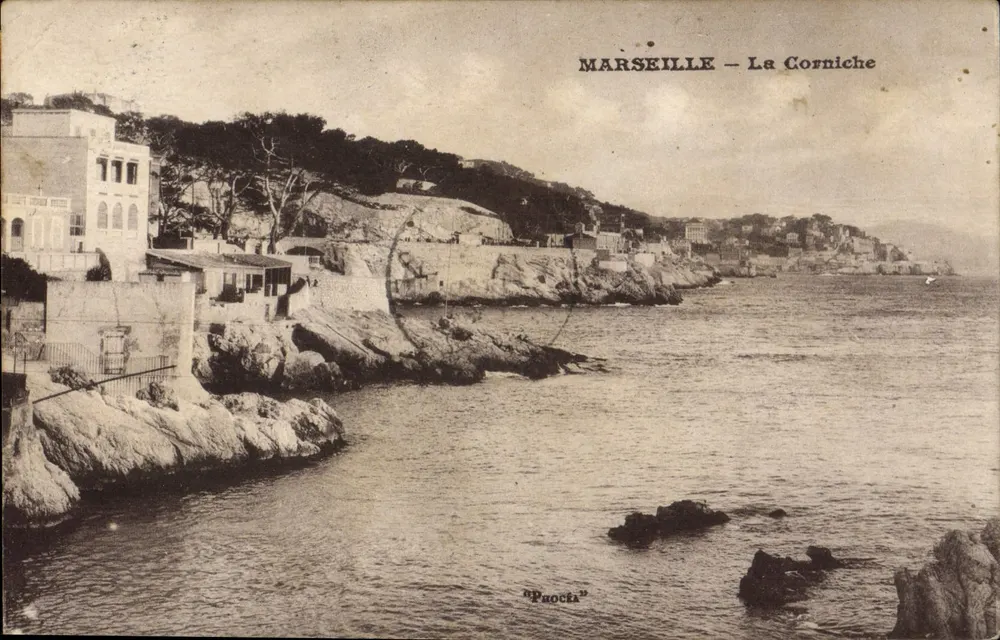 Marselha — A Corniche — Phocca - Frente