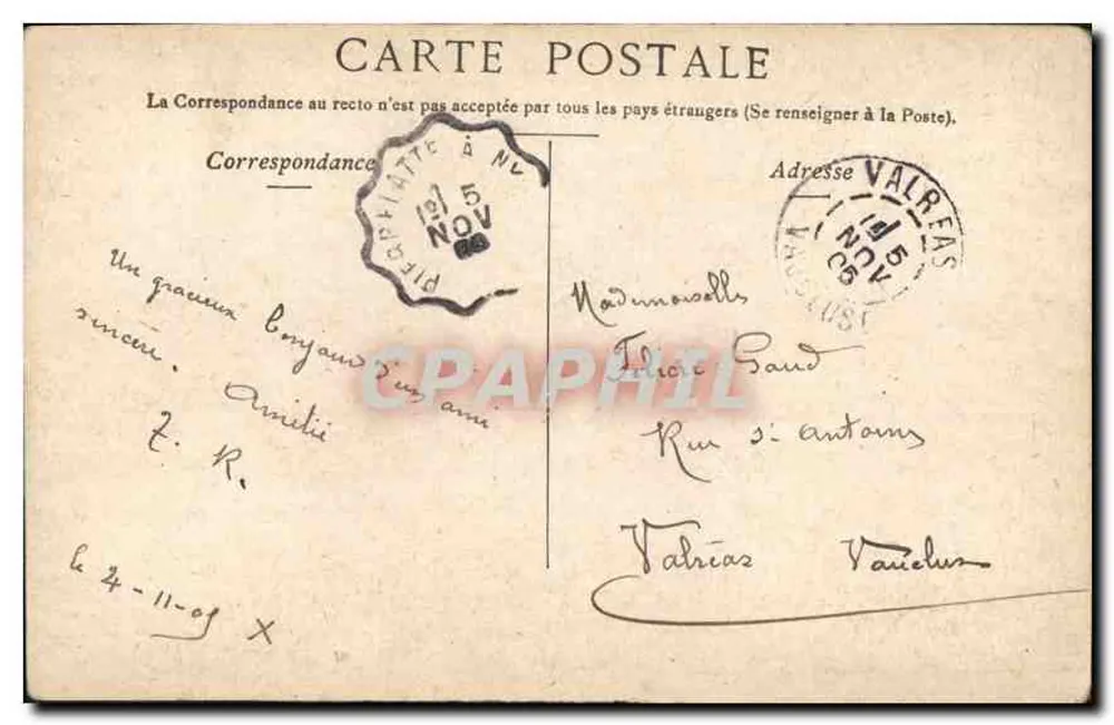 Marseille - A Corniche — vista da costa rochosa — editor Staerck, Paris - Verso