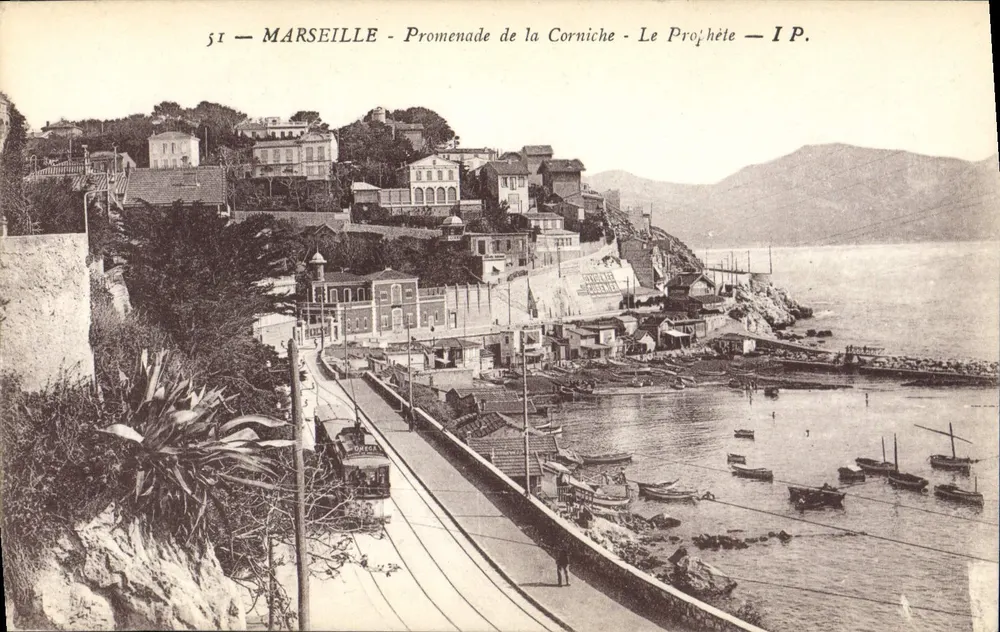 Marselha - Promenade da Corniche - O Profeta — I.P. - Frente