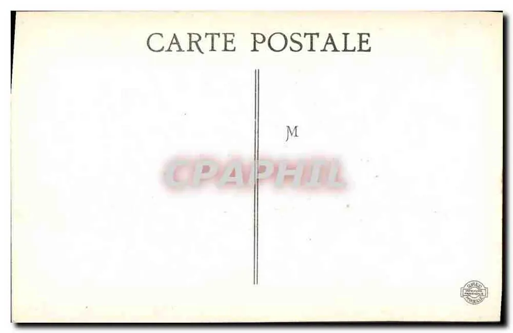 Marselha - Promenade da Corniche - O Profeta — I.P. - Verso