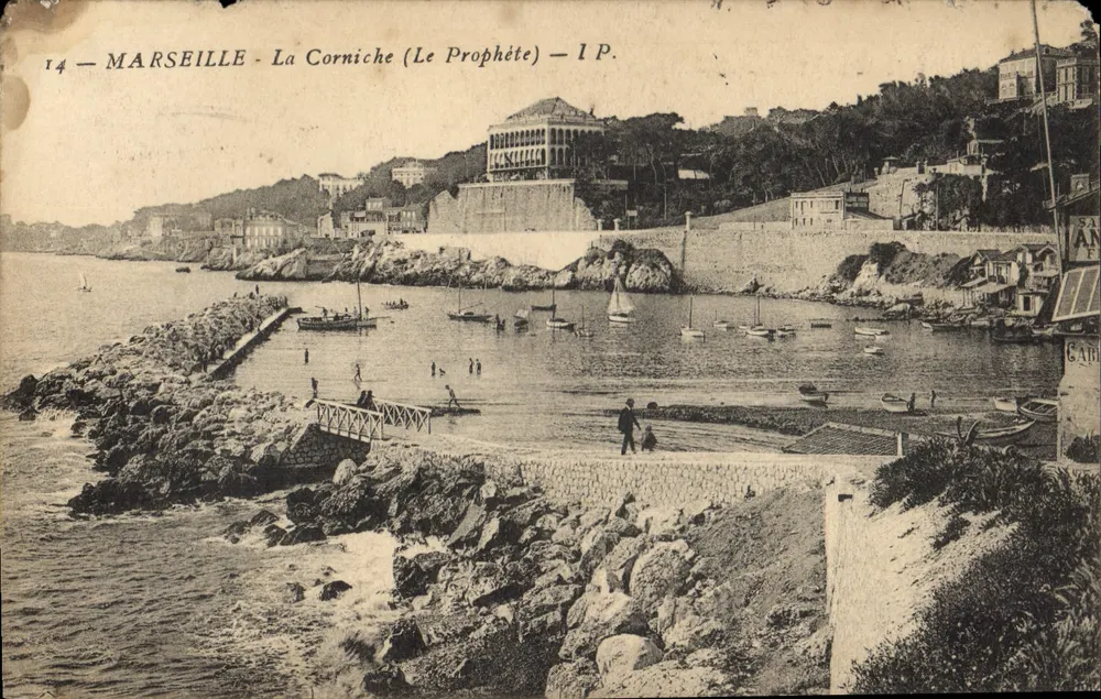 MARSEILLE - A Corniche (O Profeta) — I P. - Frente