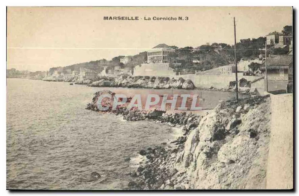 Marseille - A Corniche N.3 — editor não visível - Frente