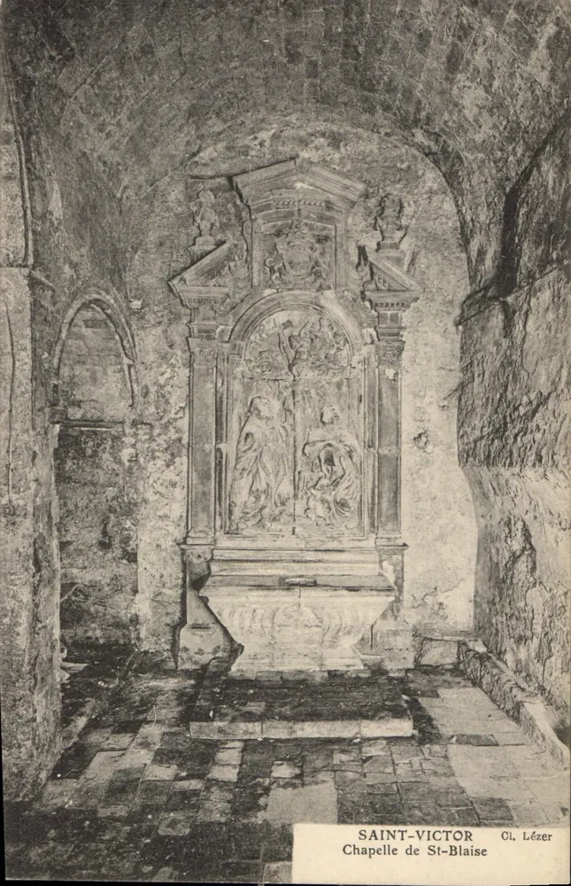 Saint-Victor — Capela de São Blásio — Ci. Lézer - Frente
