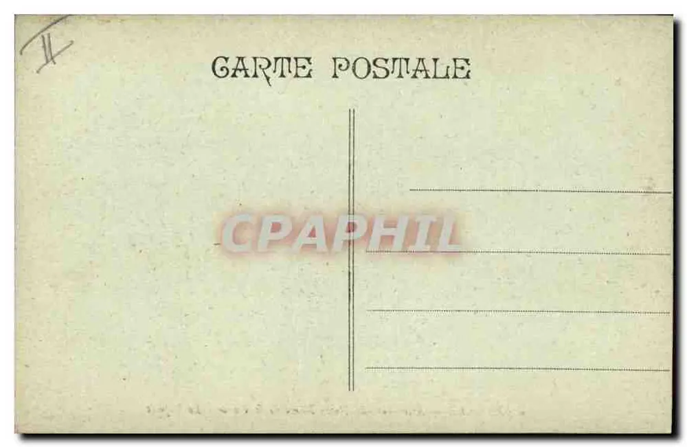 Marseille — Aufzüge der Notre Dame de la Garde — Abfahrt - Rückseite