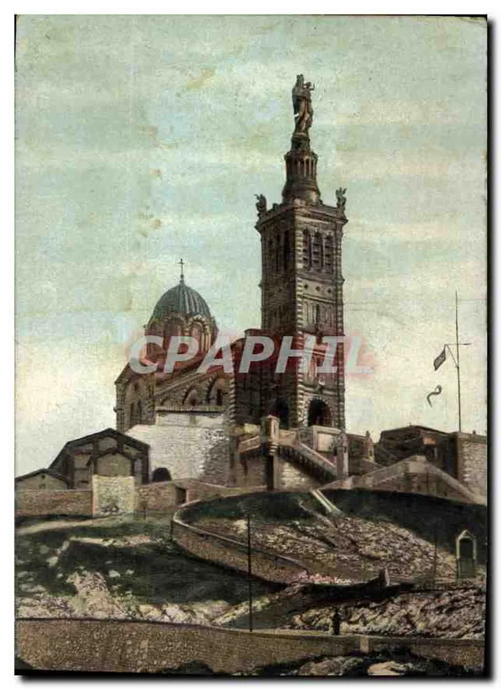 Igreja Nossa Senhora da Garoupe — Marselha — editor L.V.Z. Ca - Frente
