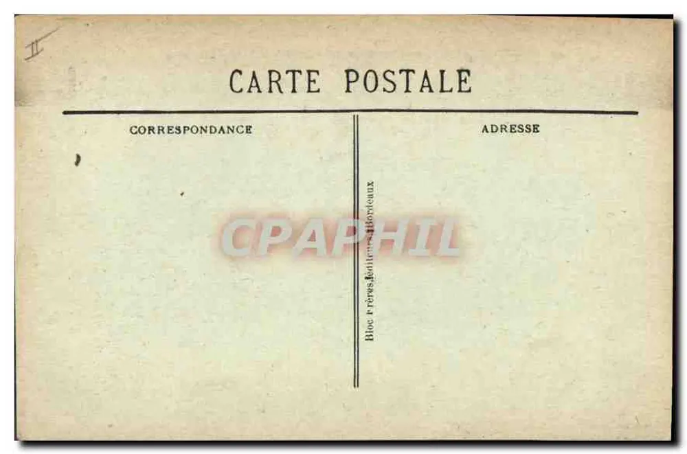 Marseille — Übersicht von Notre-Dame de la Garde — BR - 1549 - Rückseite