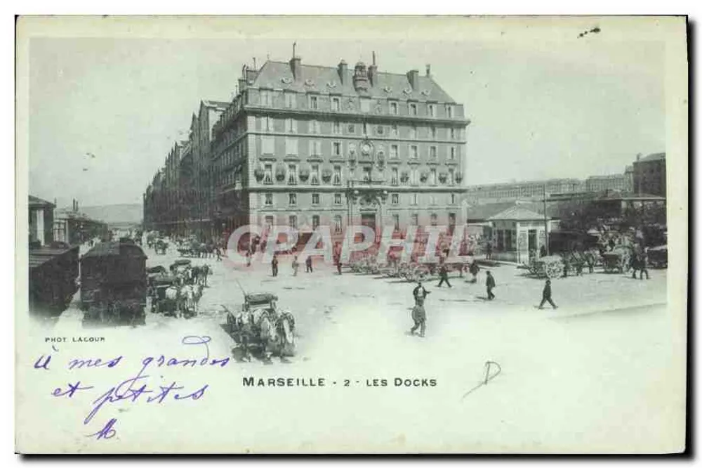 Marselha - Os Docks — Phot Lacour, n°2 - Frente