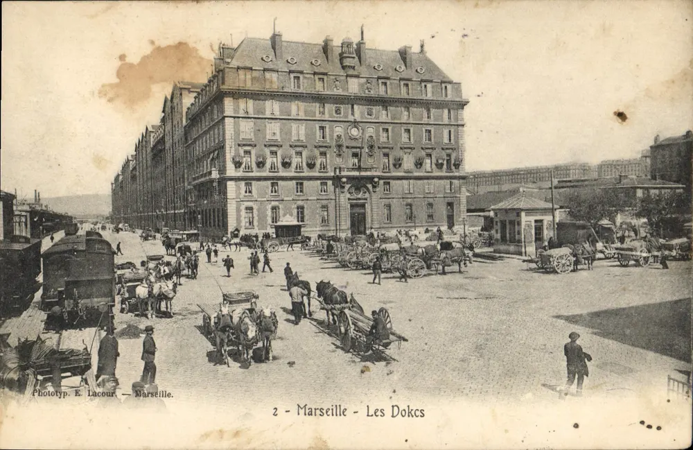 Marseille - Les Dokcs — Phototyp. E. Lacour — n°2 - Awers