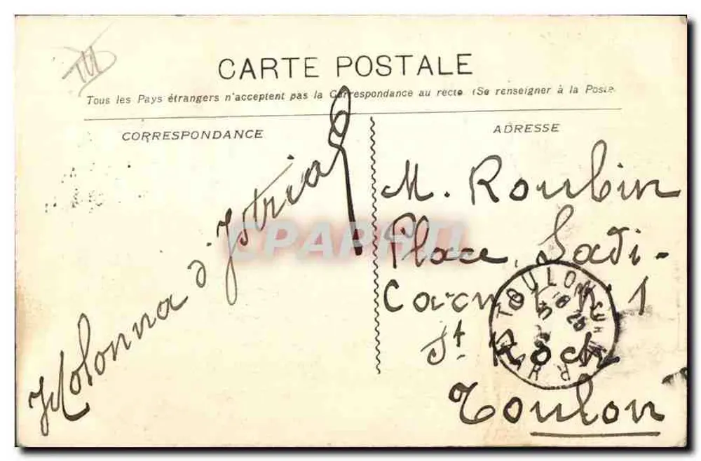 Marseille - Os Docks — J. G. 40 — editor J. G. - Verso