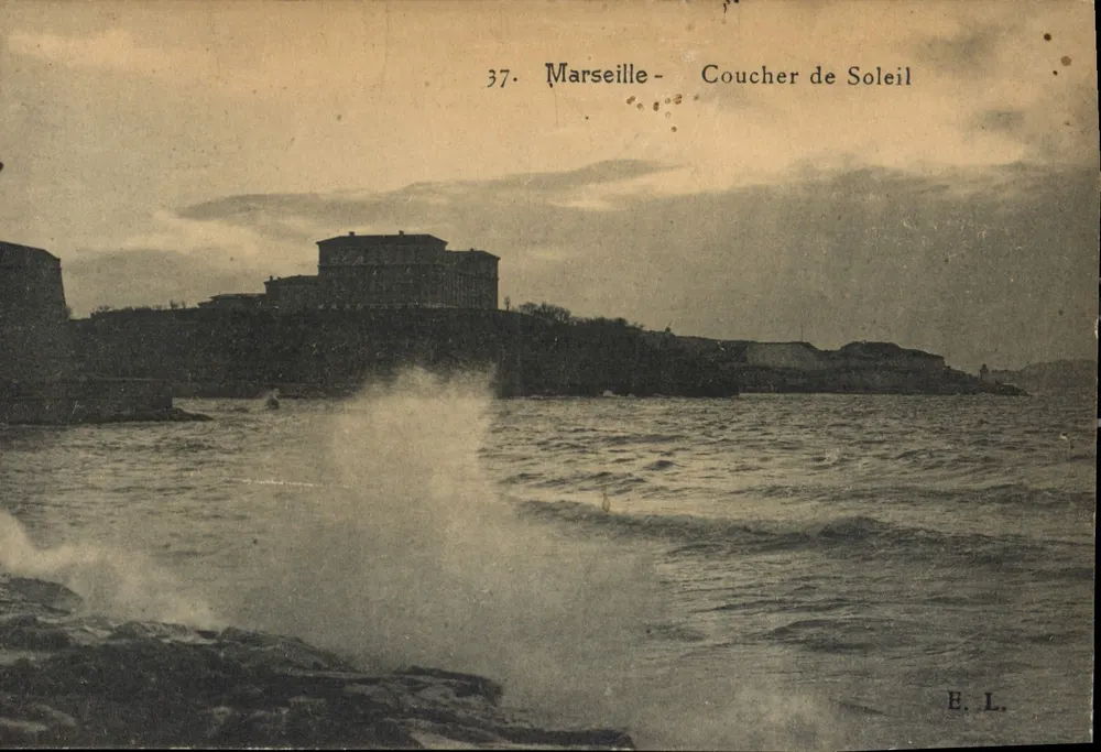 Marselha - Pôr do Sol — E. L. n°37 - Frente