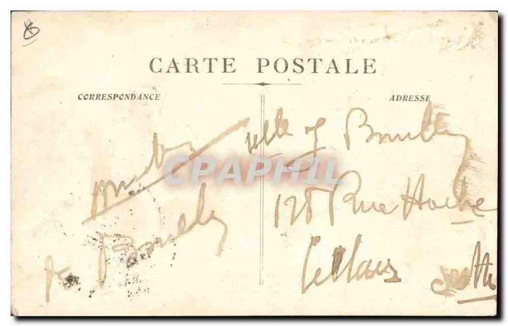 Marseille — Innenansicht des Vieux Port — Verlag: C. P. M. n° 149 - Rückseite
