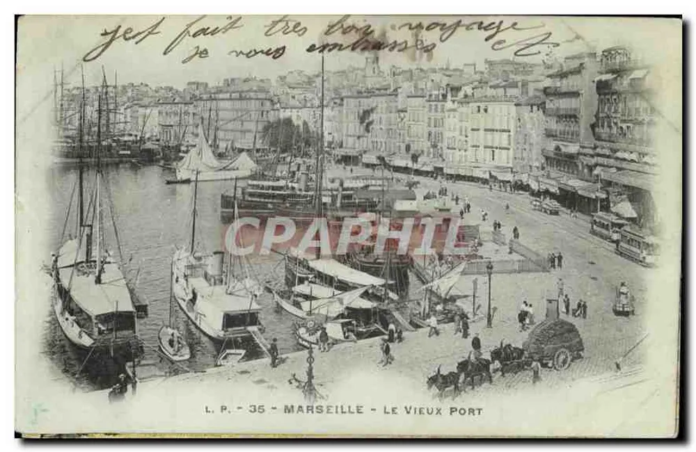 Marselha - O Velho Port — L.P. 35 — editor L.P. 35 - Frente