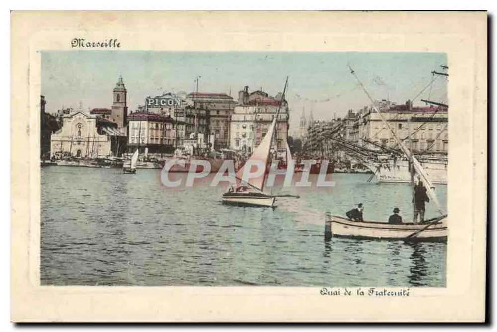Marseille — Calçada da Fraternidade — PICON - Frente
