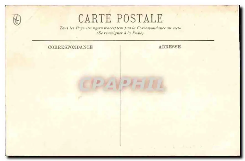 Pôr do sol em Marselha — LL. — N° 2198 - Verso