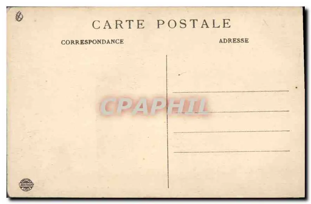 Marselha — Rua da República — Editor Biotsel, n° 114 - Verso