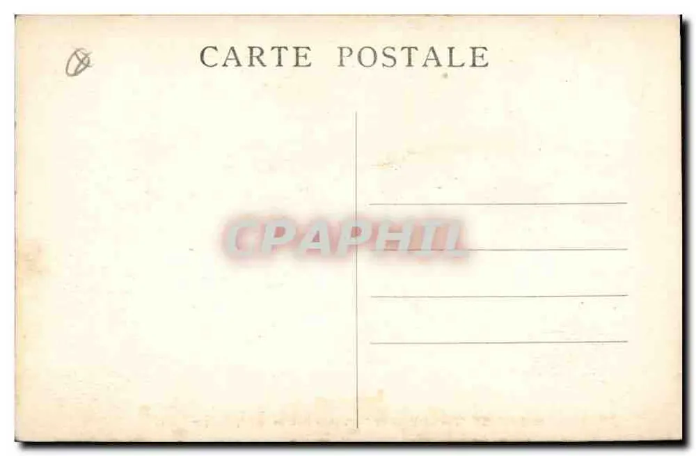 Marseille (9) — Der Hafenkai und die Straße der Republik — A.T. - Rückseite