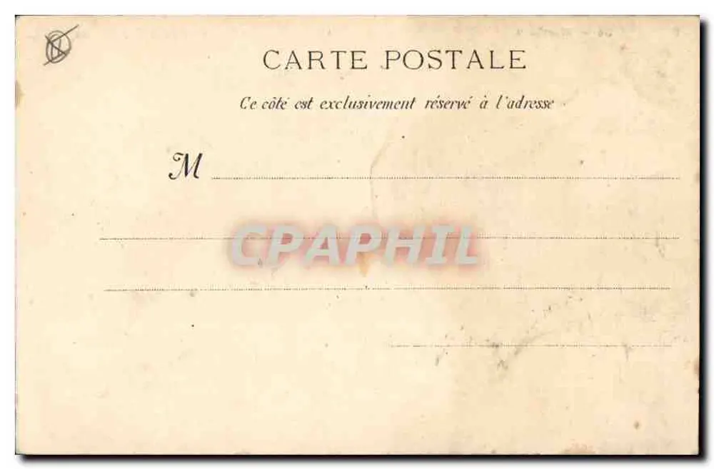 Marselha — Rue de la République — G.M 34 - Verso