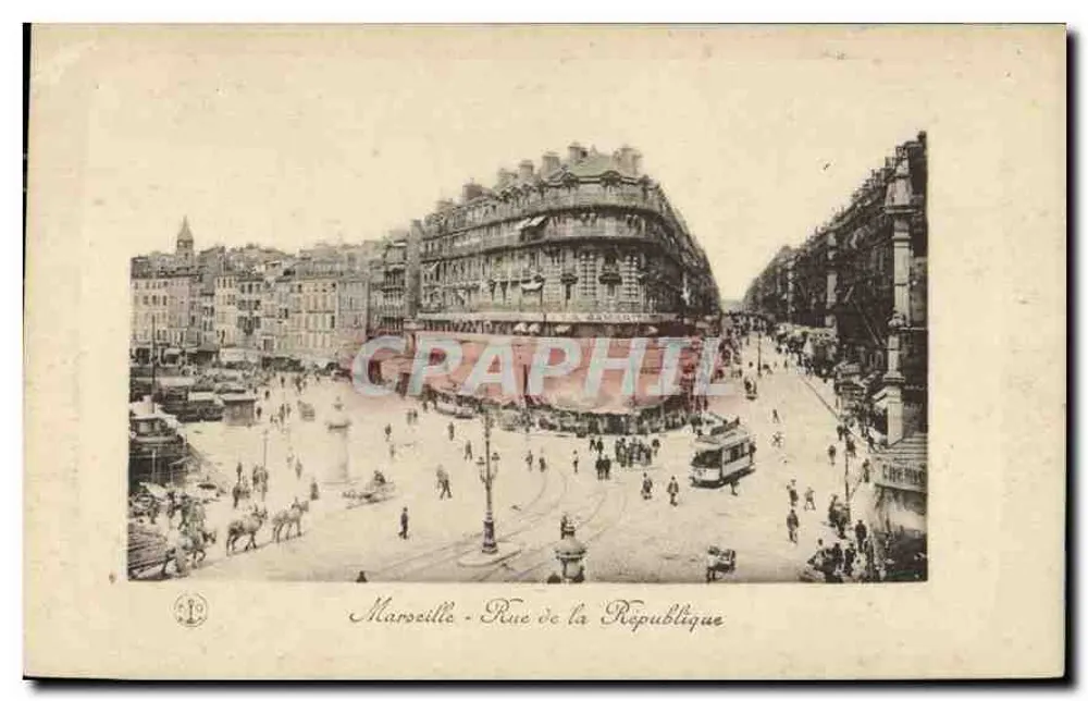 Marocelle - Rue de la République — vista panorâmica — editor JC, n° 125 - Frente
