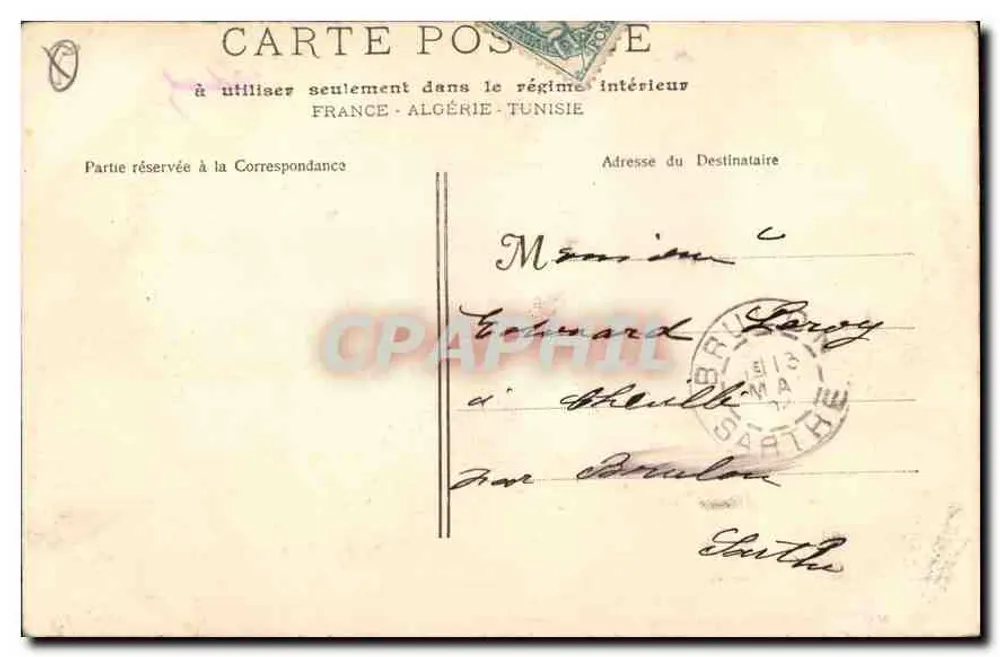 Marselha - A Rue de la République — vista aérea — L'Atelier de la Carte, 10 rue Thibaudin - Verso