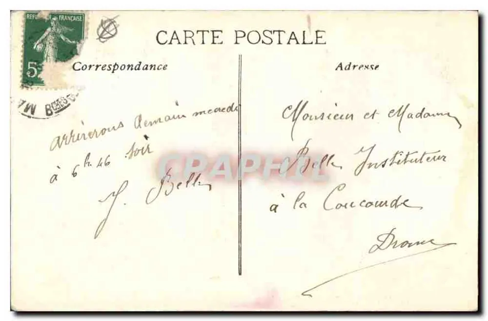 Marselha — Rue de la République — Editor Articulata, n°20 - Verso